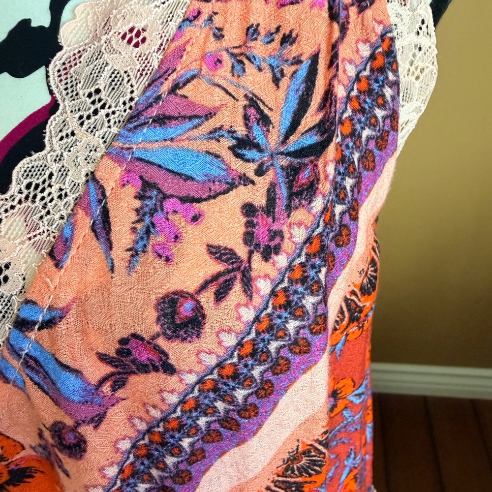 Free People Intimately Stevie Lace Trim Maxi Dress - Picture 6 of 10